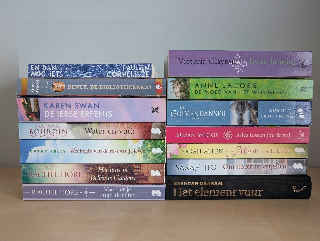 28 Romans van o.a. Karen Swan, Rachel Hore, Anne Jacobs, Ophalen, Gelezen