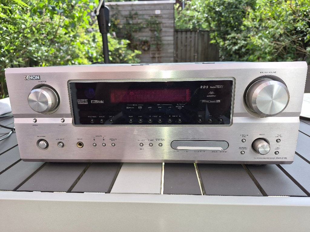 Denon AVR2106 Receiver, Audio, Tv en Foto, Ophalen, Gebruikt, Denon, 120 watt of meer