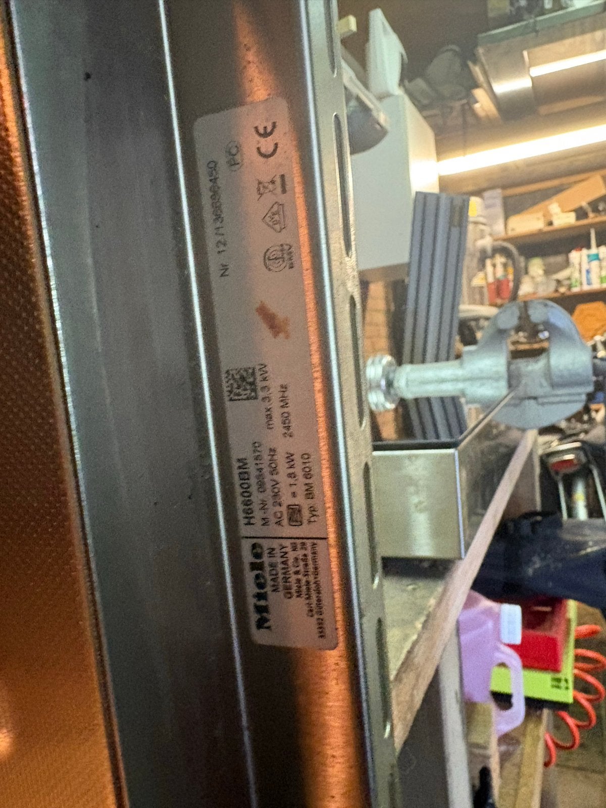 Miele H6600BM Combi-oven - Inbouw - Zo goed als nieuw, Ophalen, 45 tot 50 cm, Hete lucht, Inbouw