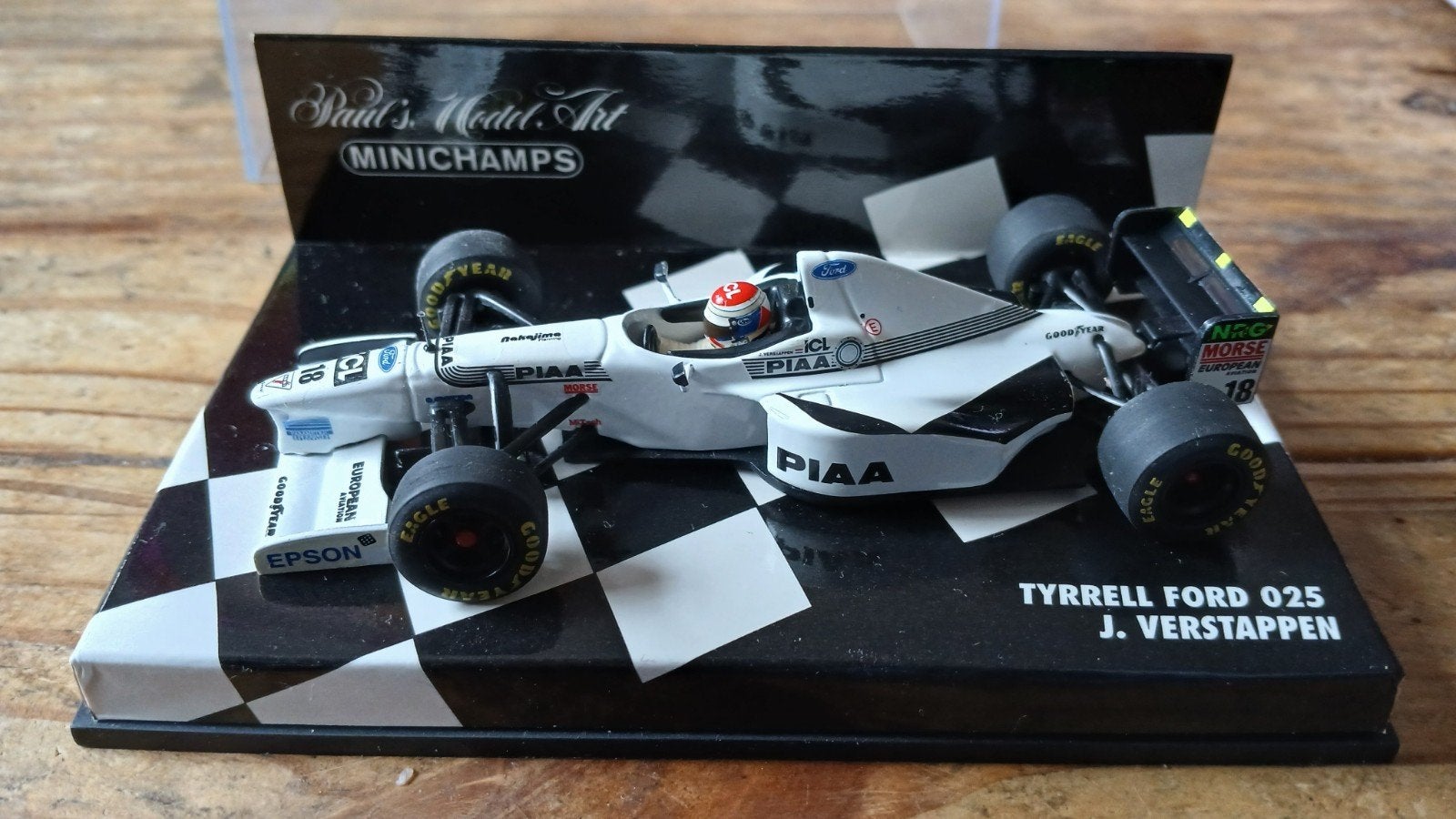 Minichamps Tyrrell Ford 025 J. Verstappen Formule 1 model, Overige merken, Auto, 1:32 tot 1:50, Ophalen of Verzenden