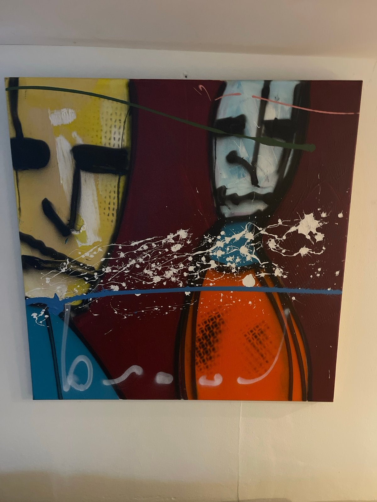 Herman Brood - Back - Olieverf op doek - 1996, Antiek en Kunst, Kunst | Schilderijen | Klassiek, Ophalen of Verzenden