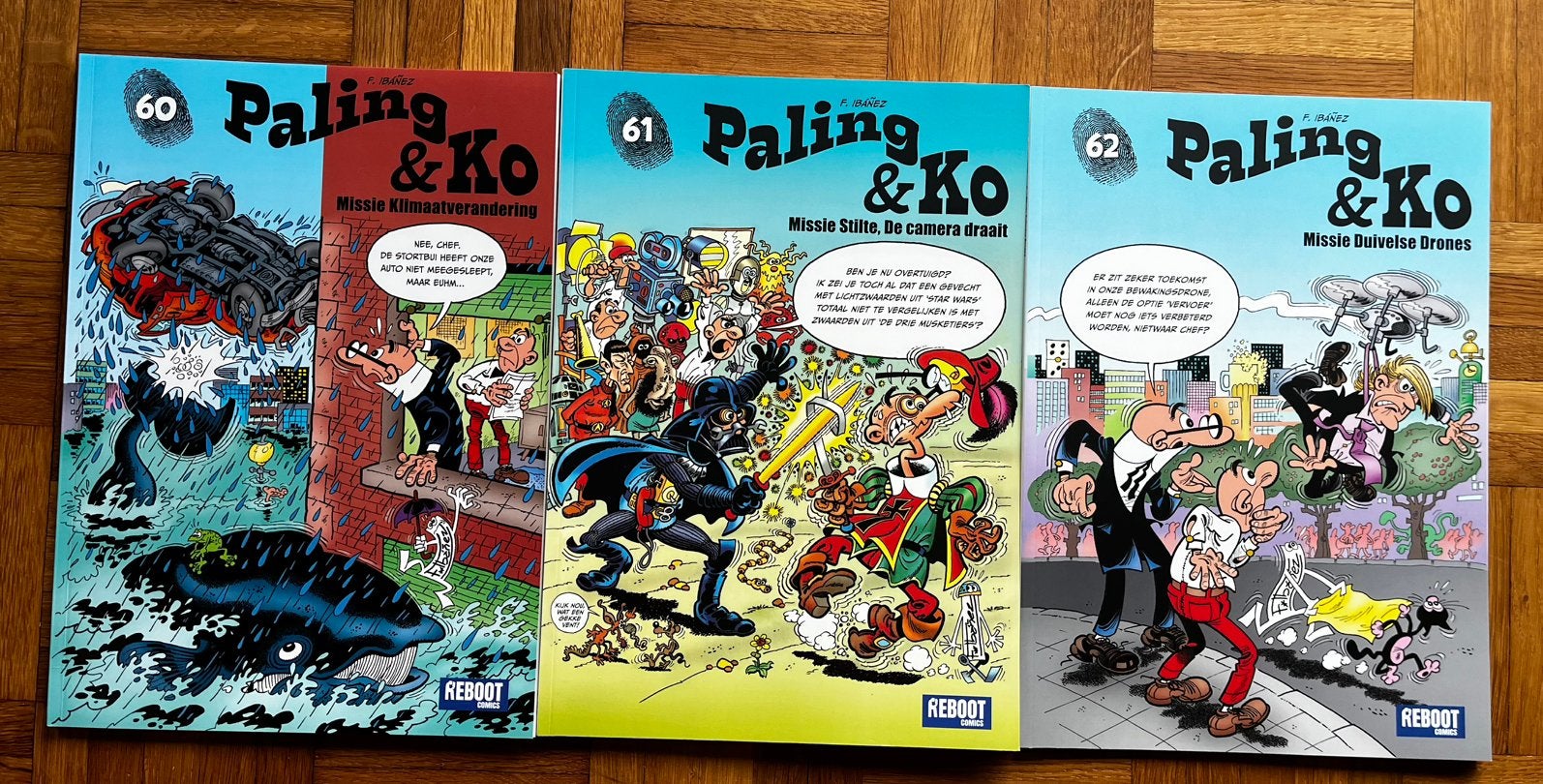 Complete serie Paling & Co, Complete serie of reeks, Ophalen of Verzenden, Gelezen