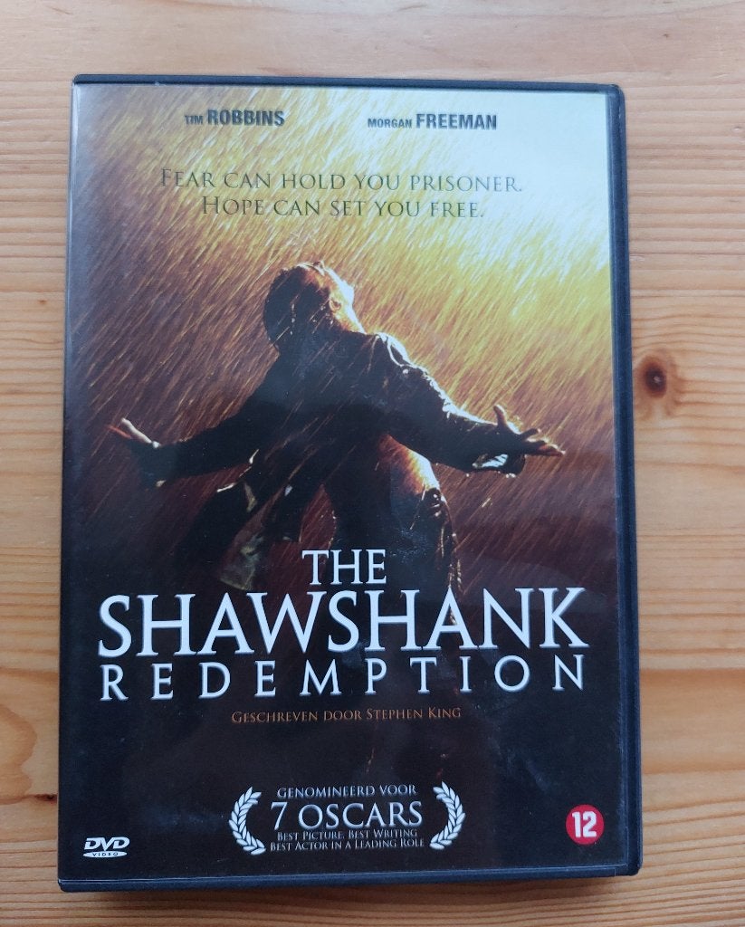 DVD The Shawshank Redemption, Vanaf 16 jaar, Ophalen of Verzenden, Gebruikt
