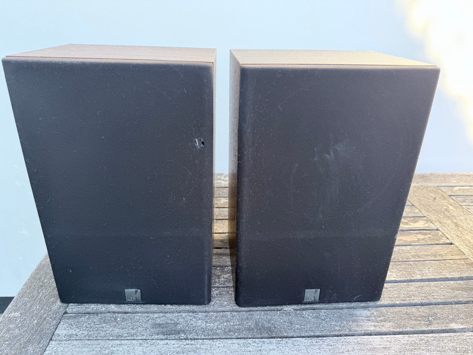 KEF C35 Boekenplank Luidsprekers - Vintage Geluid, Ophalen, Gebruikt, 120 tot 150 watt, KEF