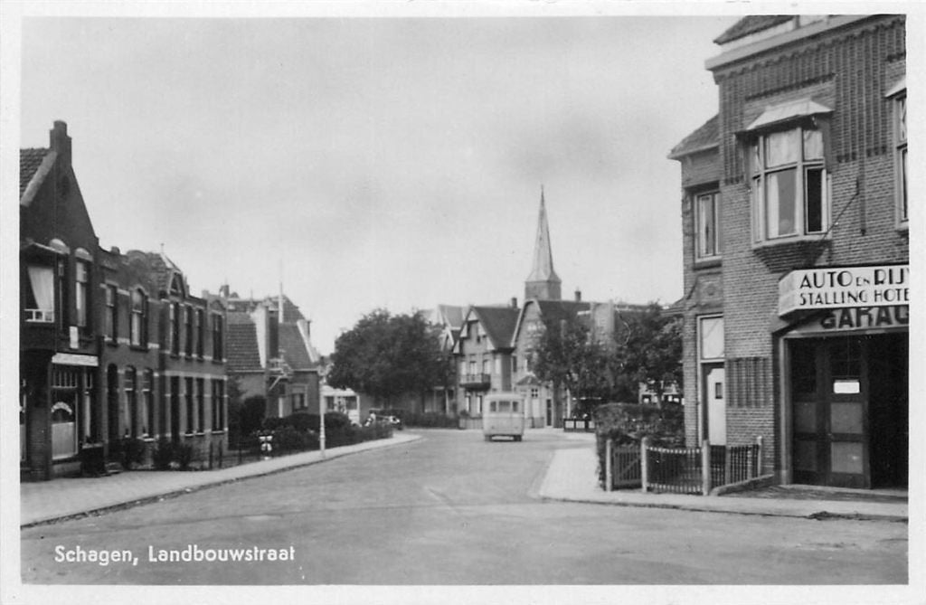 378-318-037 Schagen Landbouwstraat, Verzenden, Voor 1920, Noord-Holland