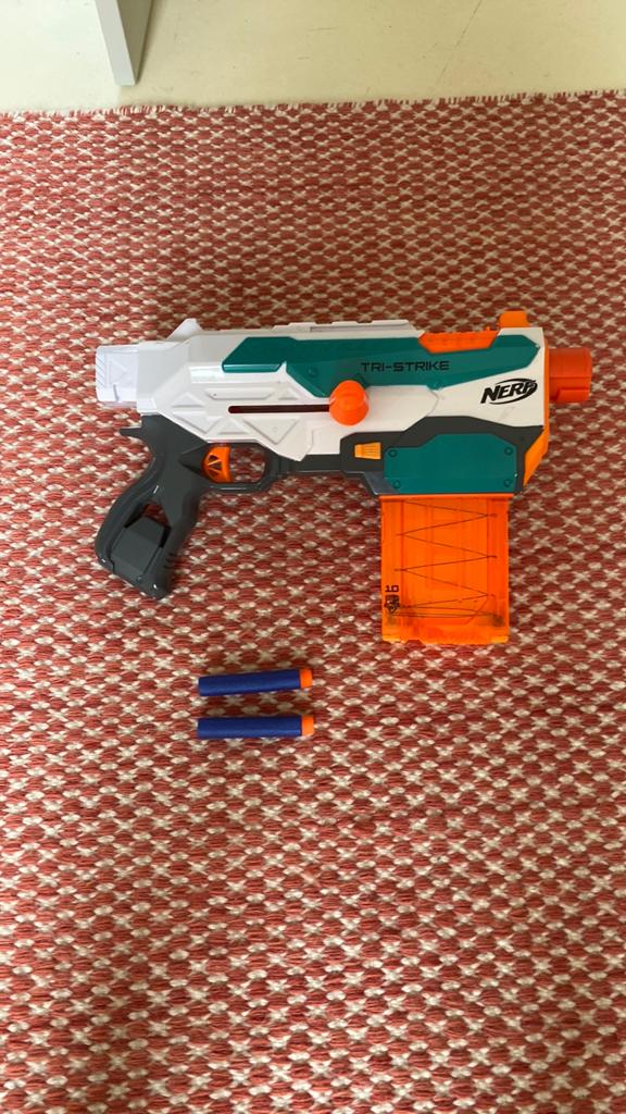 Normaalen nurf gun, Ophalen of Verzenden, Zo goed als nieuw