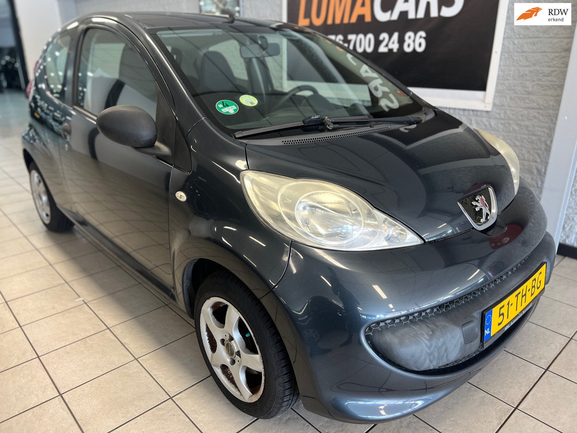 Peugeot 107 1.0-12V XR| Nieuwe APK | Goed onderhouden |, Voorwielaandrijving, Gebruikt, 765 kg, 4 stoelen