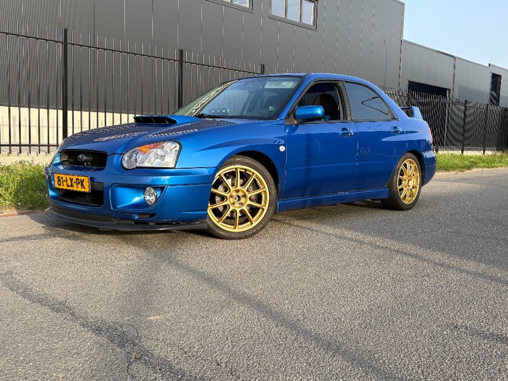 Subaru Impreza 2.0 Turbo WRX AWD 2003 Blauw, Auto's, 1994 cc, 1345 kg, 4 cilinders, Blauw
