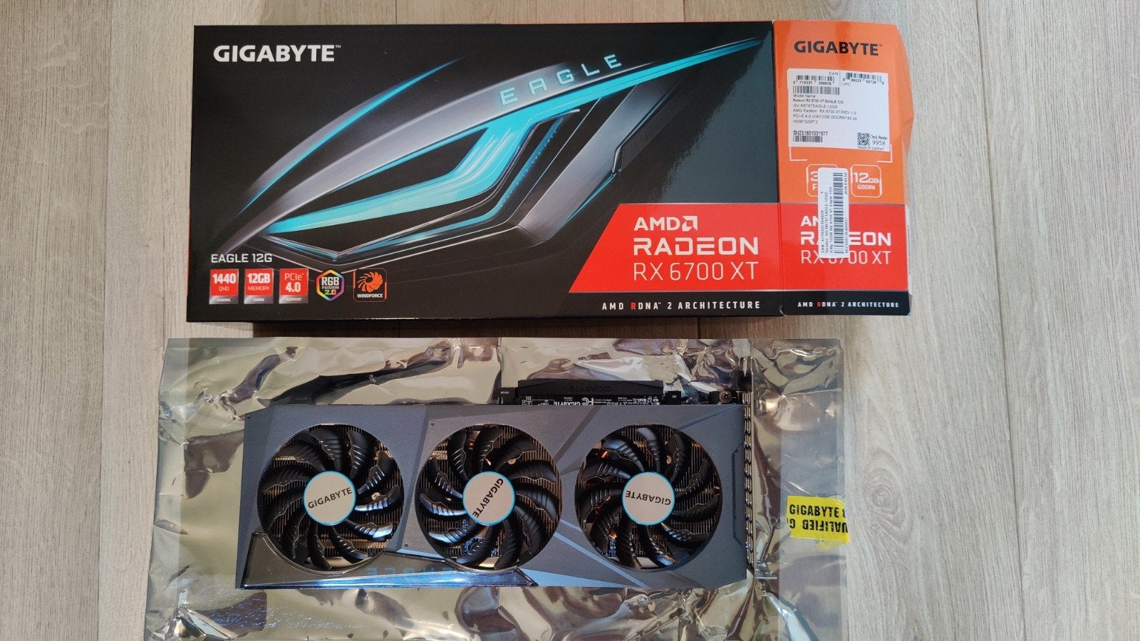 RX 6700 XT, Ophalen, AMD, GDDR6, PCI-Express 4