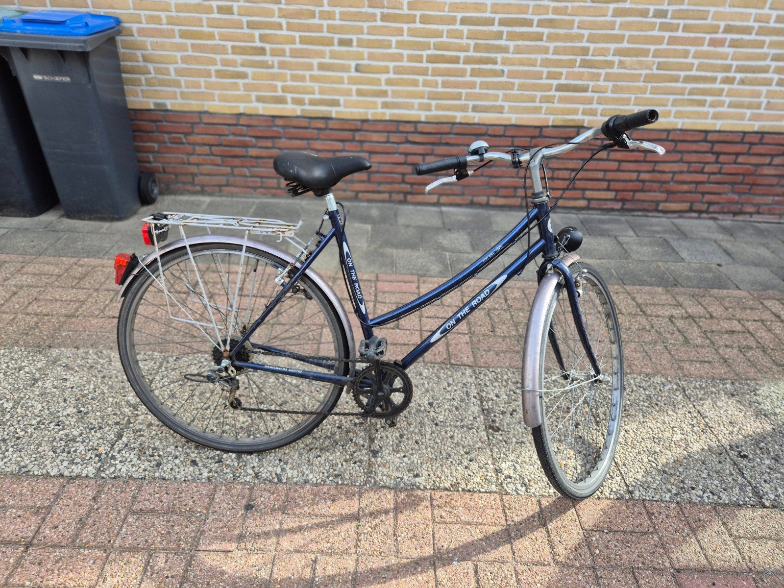 Stadsfiets / Damesfiets "On The Road" - Ideale stationsfiets, Velgrem, Ophalen, Overige merken, Minder dan 10 versnellingen
