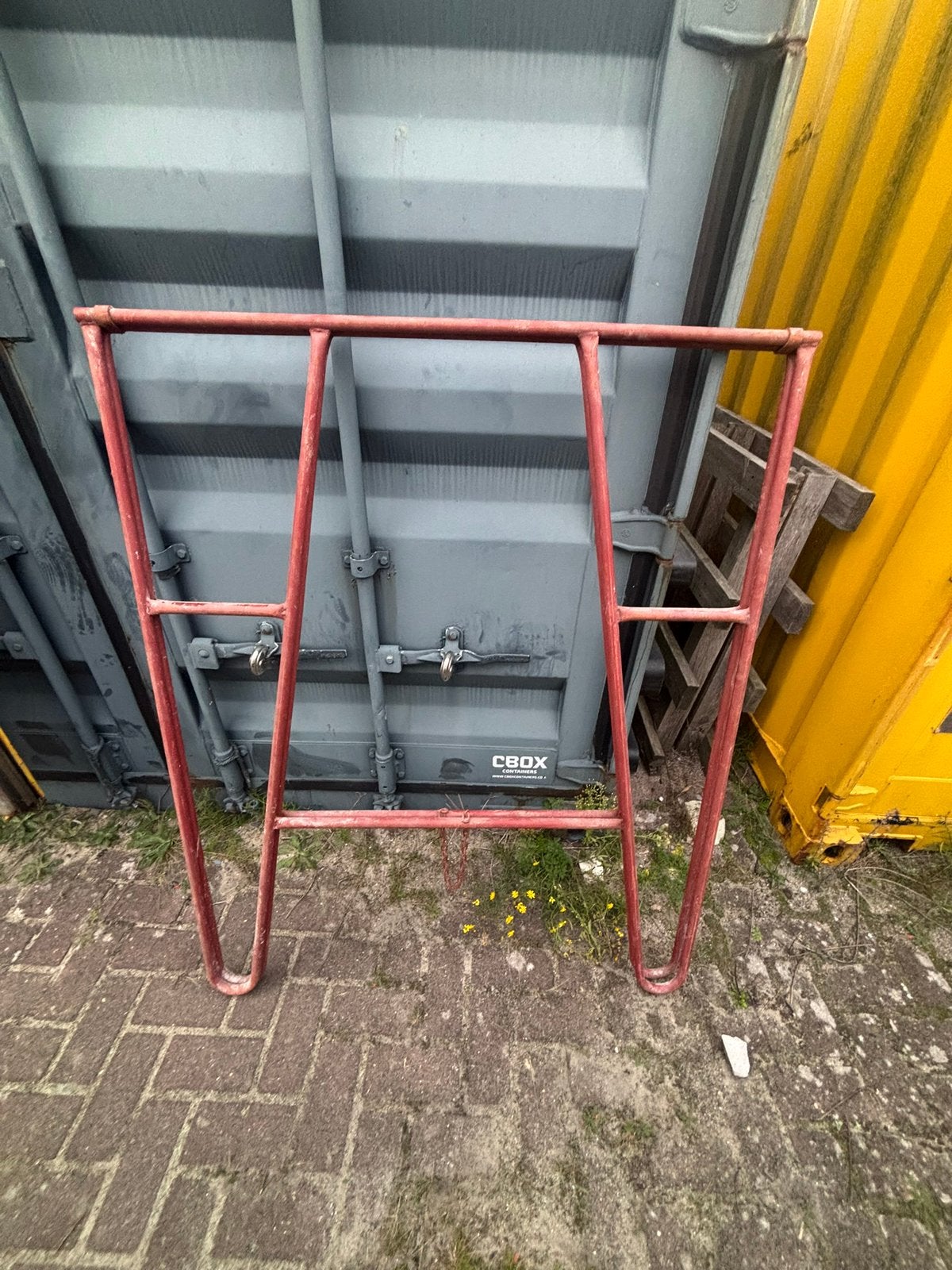 schragen 135 cm hoog 4 stuks, Doe-het-zelf en Verbouw, Ophalen, Overige typen, Zo goed als nieuw, Nvt