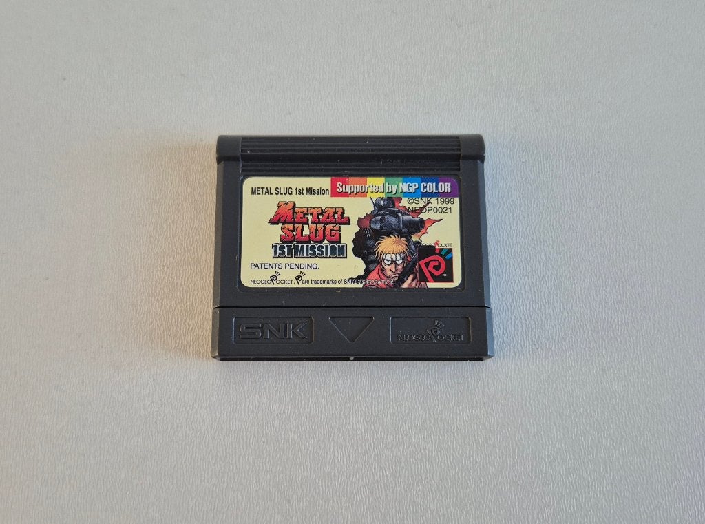Metal Slug 1st Mission SNK Neo Geo Pocket Color Game, Avontuur en Actie, Gebruikt, 1 speler, Ophalen of Verzenden
