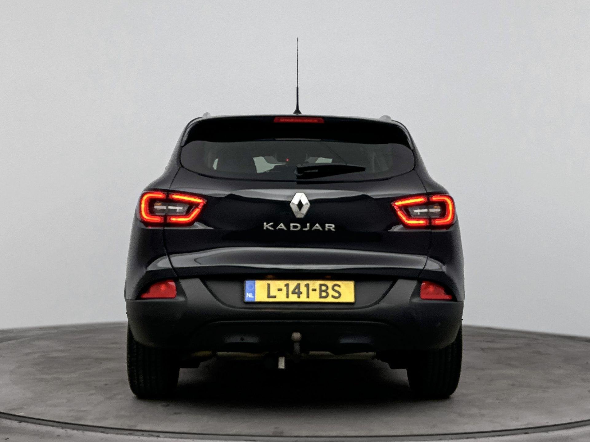 Renault Kadjar 1.2 TCe Intens | Airco Automatisch | Apple Ca, Auto's, Gebruikt, Euro 6, 4 cilinders, Zwart