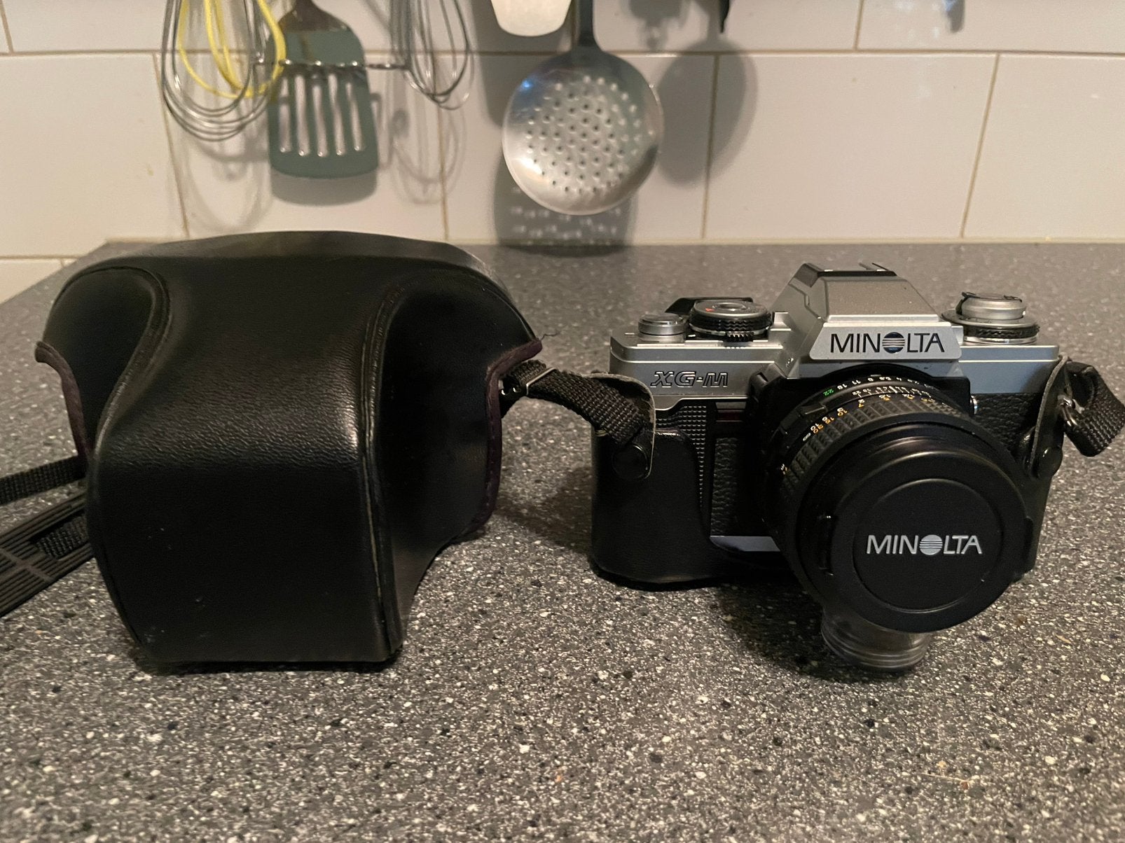 Te koop minolta xg_m, Ophalen, Zo goed als nieuw, Compact, Minolta