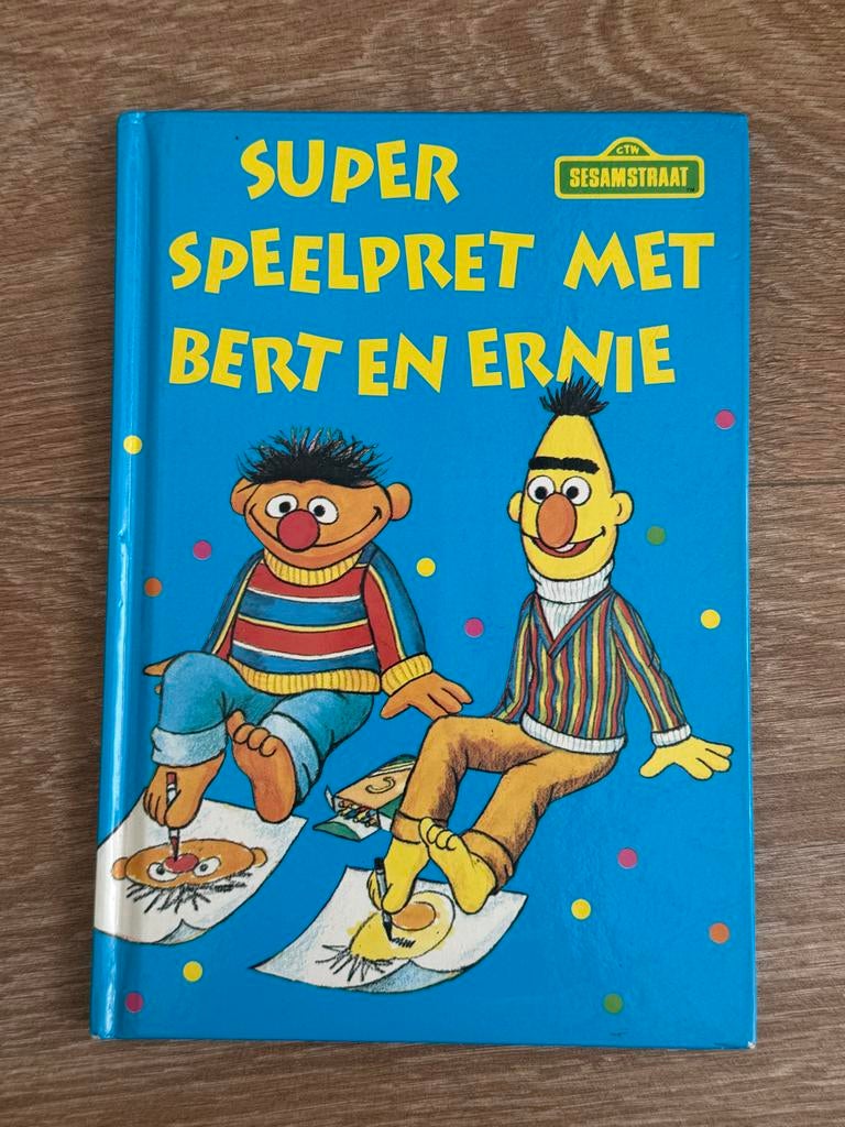 Super Speelpret met Bert en Ernie - Sesamstraat Boek, Boeken, Ophalen, Gelezen, Fictie algemeen