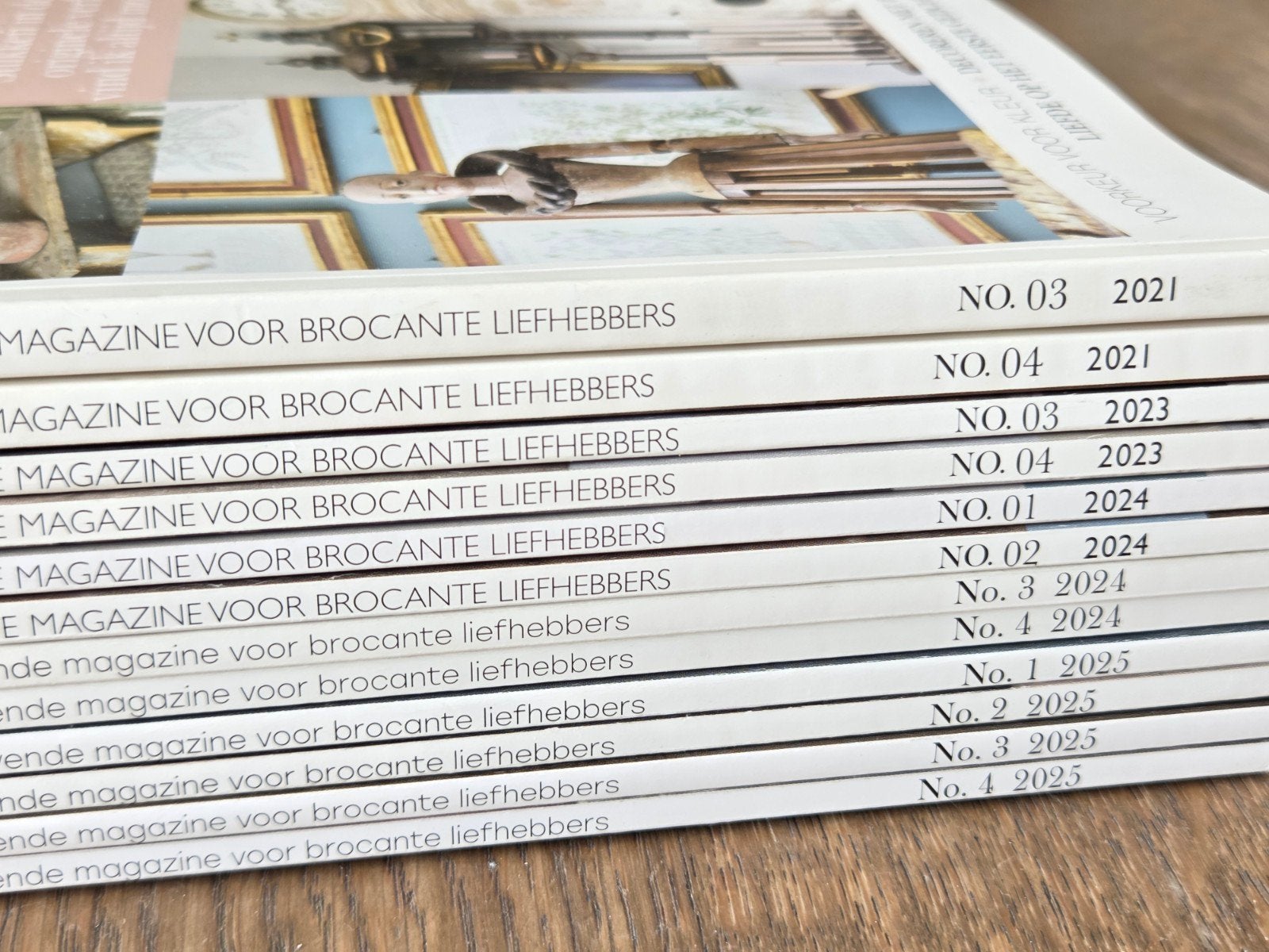 12 X Liefde voor Brocante magazine, Antiek en Kunst, Ophalen of Verzenden