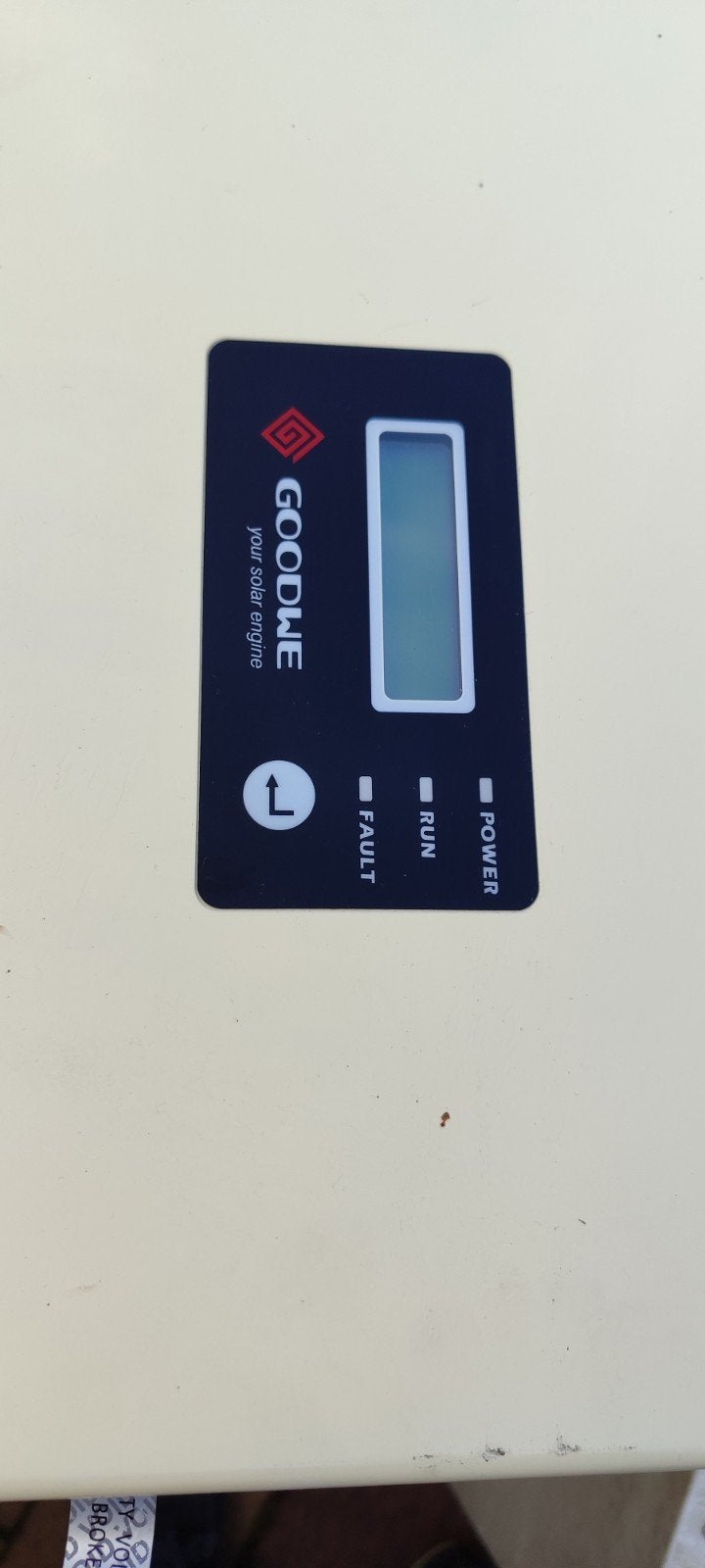 GOODWE GW1500-NS Grid-tied PV Inverter, Ophalen of Verzenden, Zo goed als nieuw