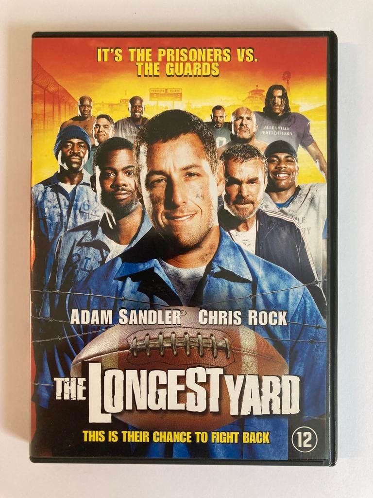 The Longest Yard, 2005 / DVD, Vanaf 12 jaar, Ophalen of Verzenden, Zo goed als nieuw, Overige genres