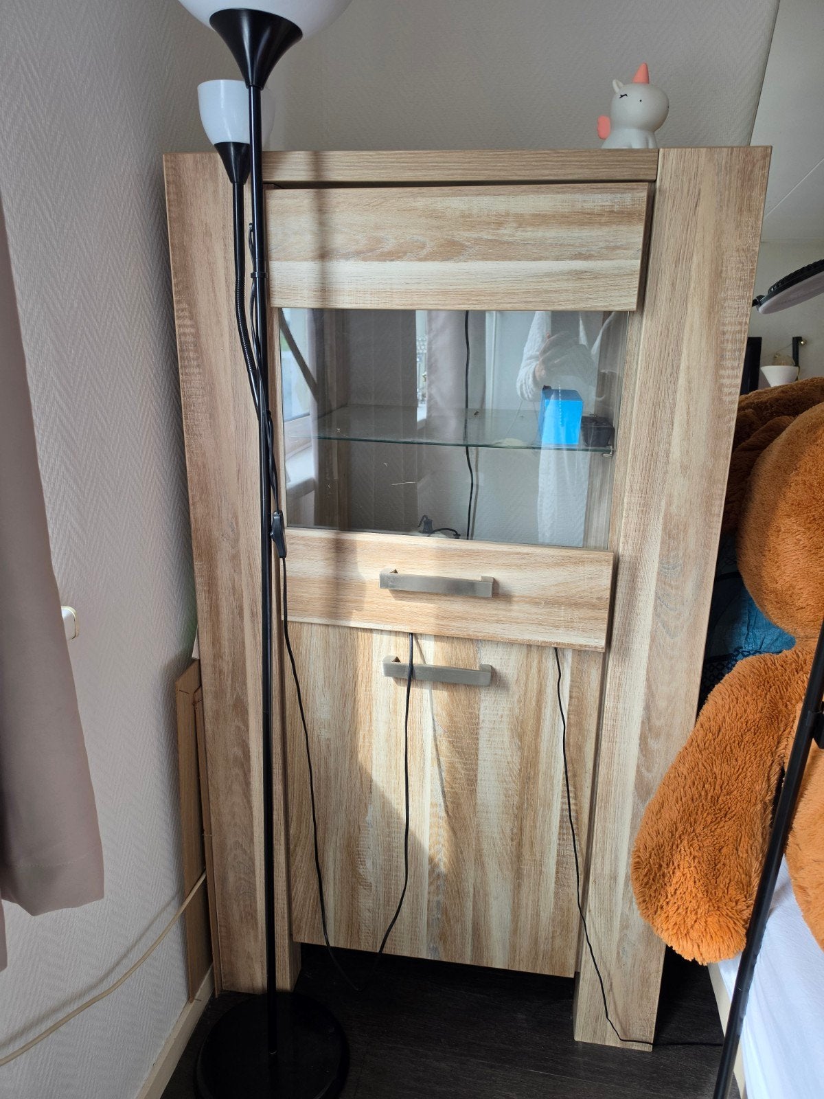 2x prachtige massief mooie houten kasten, Ophalen, Zo goed als nieuw, 25 tot 50 cm