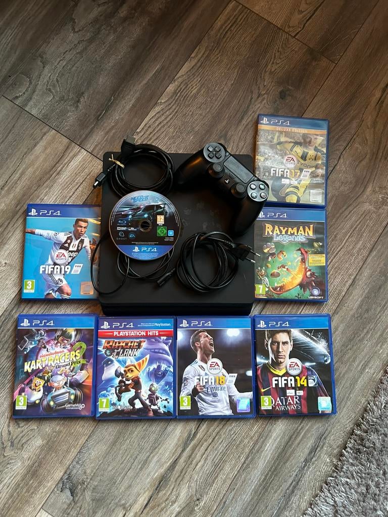 Playstation 4, Ophalen, Met 1 controller, Original, 500 GB