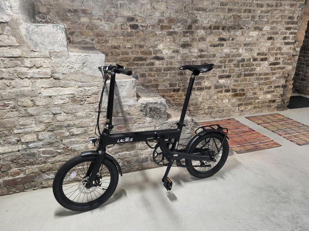 Electrrische LaCross Gemini 2.0 vouwfiets 25 Km/H, Fietsen en Brommers, Fietsen | Vouwfietsen, Ophalen, Gebruikt, 16 tot 18 inch