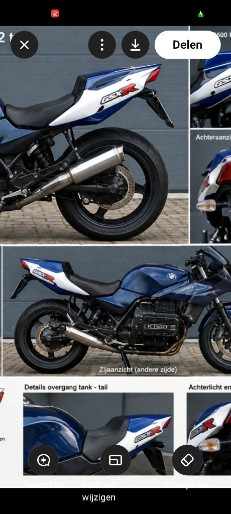 veel onderdelen k1100 k100 oa abs, Ophalen of Verzenden, Gebruikt