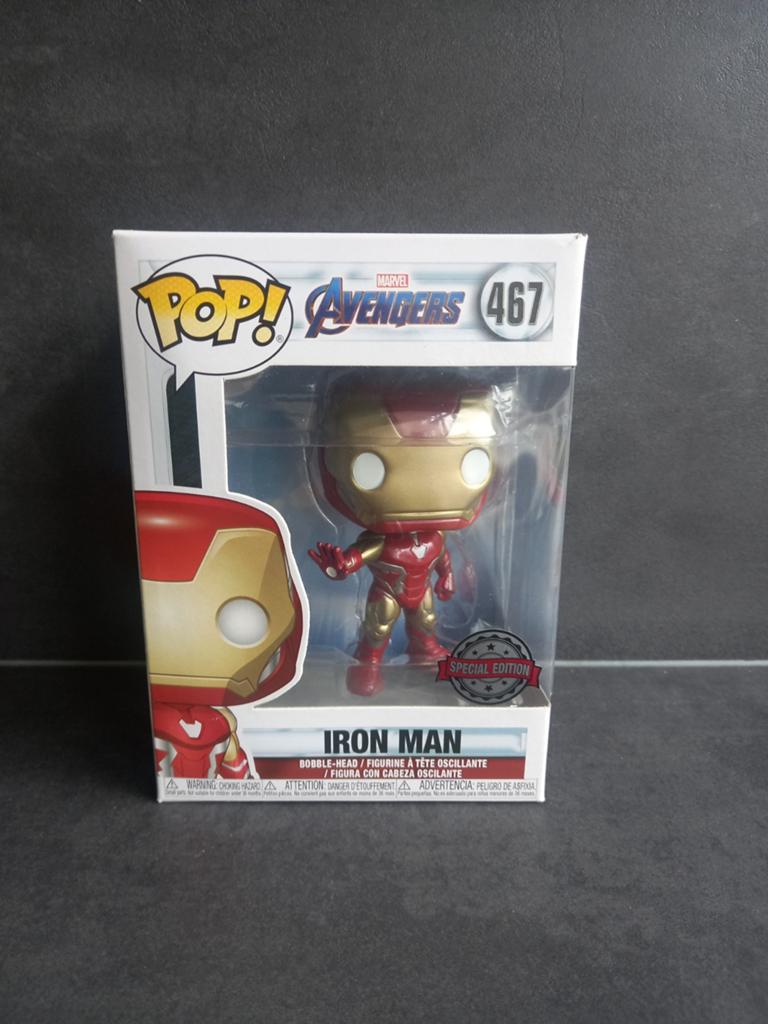 Funko pop Marvel Iron Man, Ophalen of Verzenden, Gebruikt