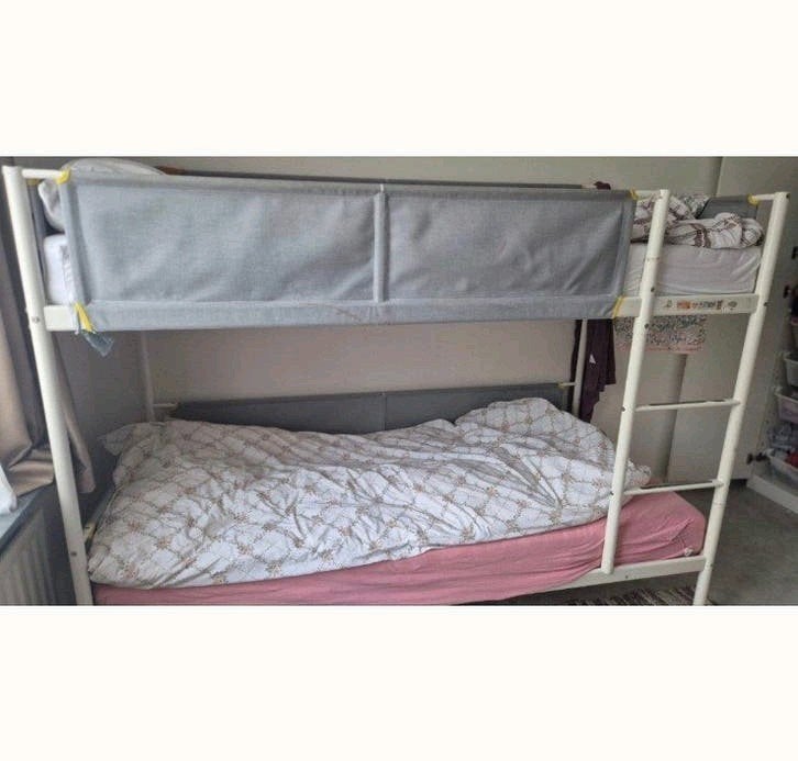stapelbed ikea stevig, Huis en Inrichting, 90 cm, 160 tot 180 cm, Tweepersoons, Ophalen of Verzenden