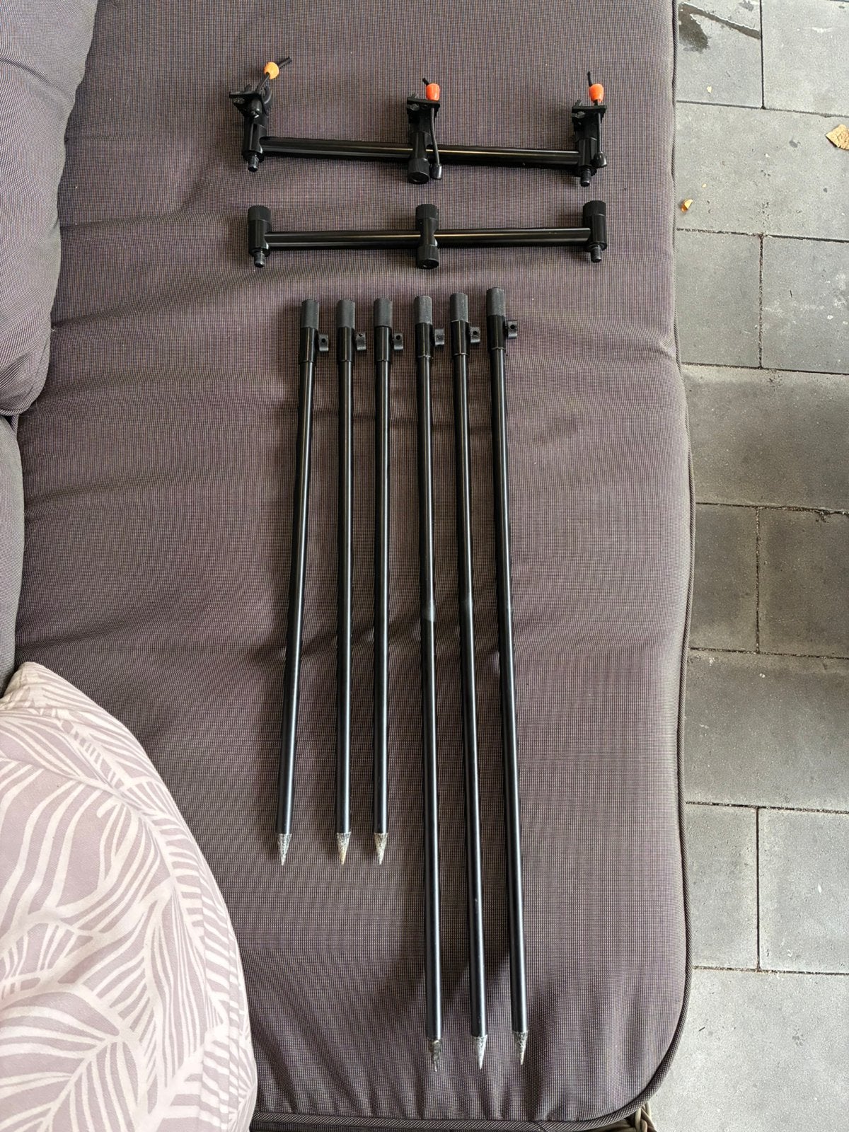 Fox bangstick setje aqau solar nash jrc avid shimano esp bb, Watersport en Boten, Ophalen of Verzenden, Zo goed als nieuw, Overige typen
