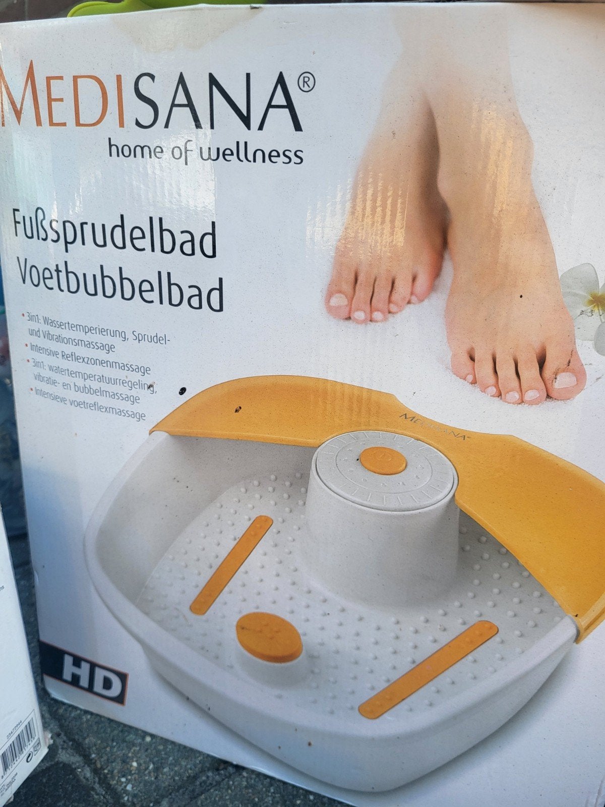 MediSana voetbubbelbad (en nog veel meer), Witgoed en Apparatuur, Persoonlijke-verzorgingsapparatuur, Ophalen of Verzenden, Zo goed als nieuw