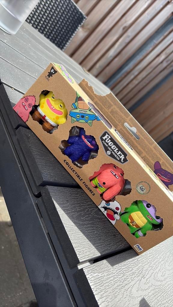 Fuggler Mini 4 collectorspack Spongebob & TMNT, Ophalen of Verzenden, Nieuw