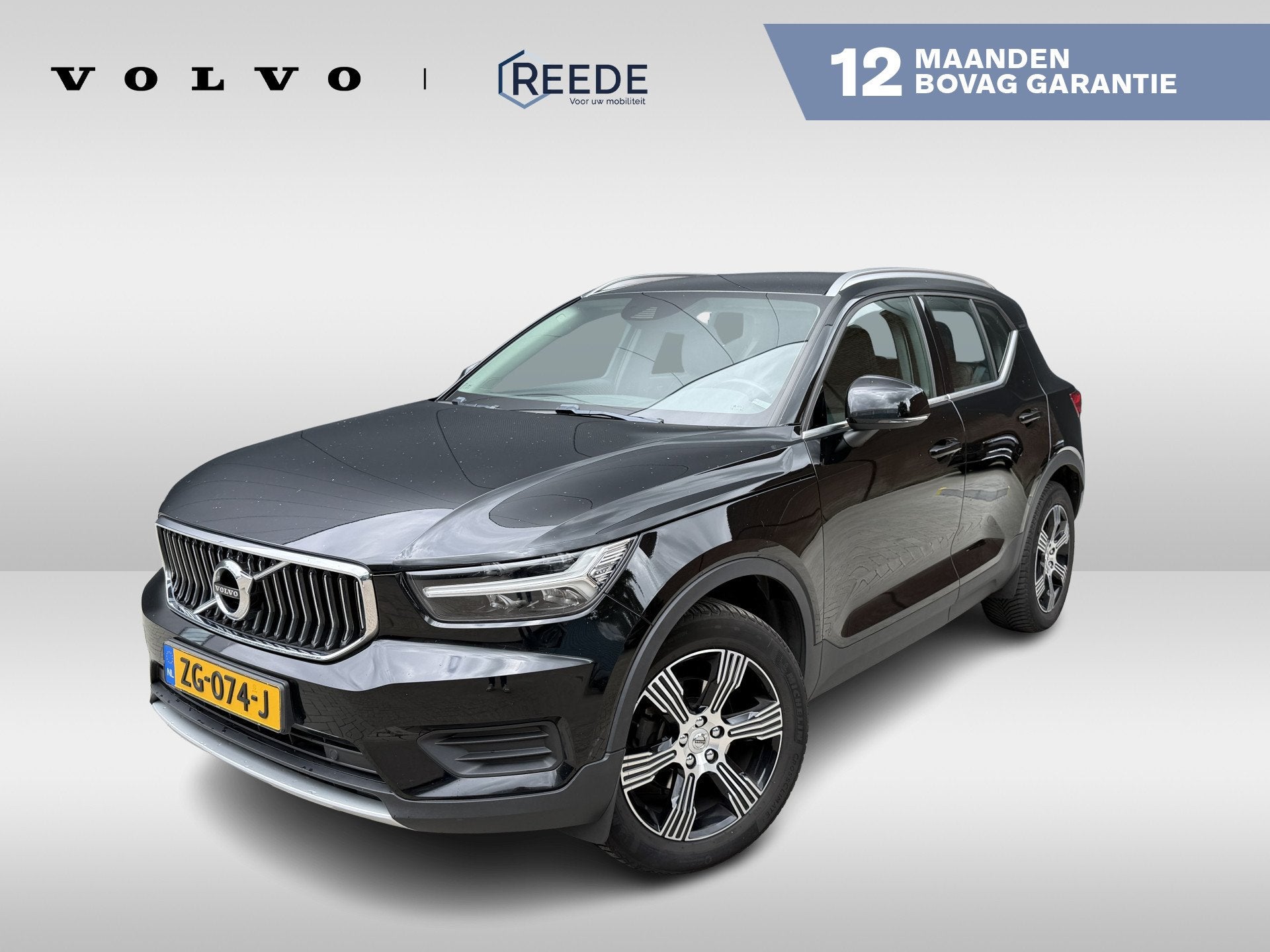 Volvo XC40 1.5 T3 Automaat Inscription IntelliSafe Surround, Gebruikt, Automatische klimaatregeling, Zwart, Bedrijf