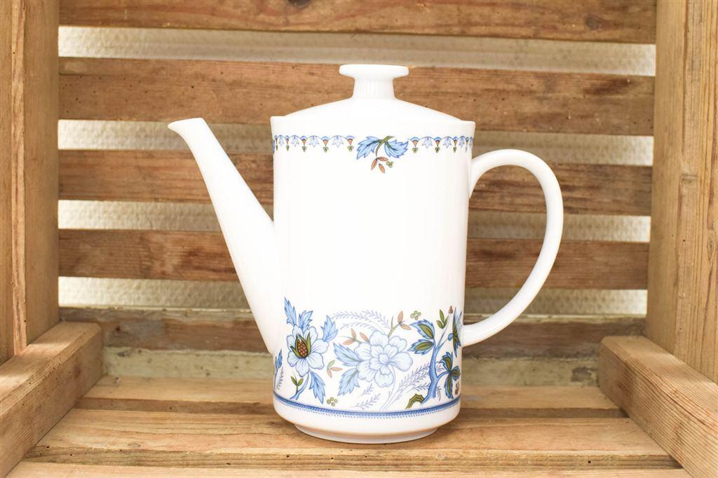 Blue Moon porseleinen theepot 44974, Ophalen of Verzenden, Gebruikt, Aardewerk, Bord(en)