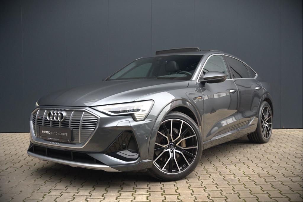 Audi e-tron Sportback 50 quattro S edition 71 kWh S-Line | P, Auto's, Audi, Automaat, Zwart, 71 kWh, Origineel Nederlands