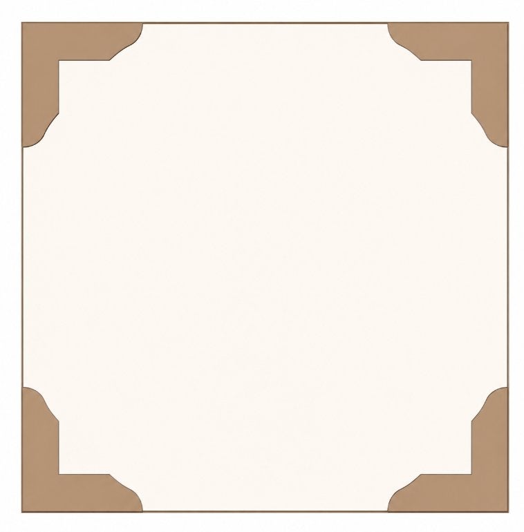 Plaktegels Portugese hoek 10 Stuks 20x20 cm Beige NIEUW, Overige materialen, Nieuw, Minder dan 20 cm, Minder dan 5 m²