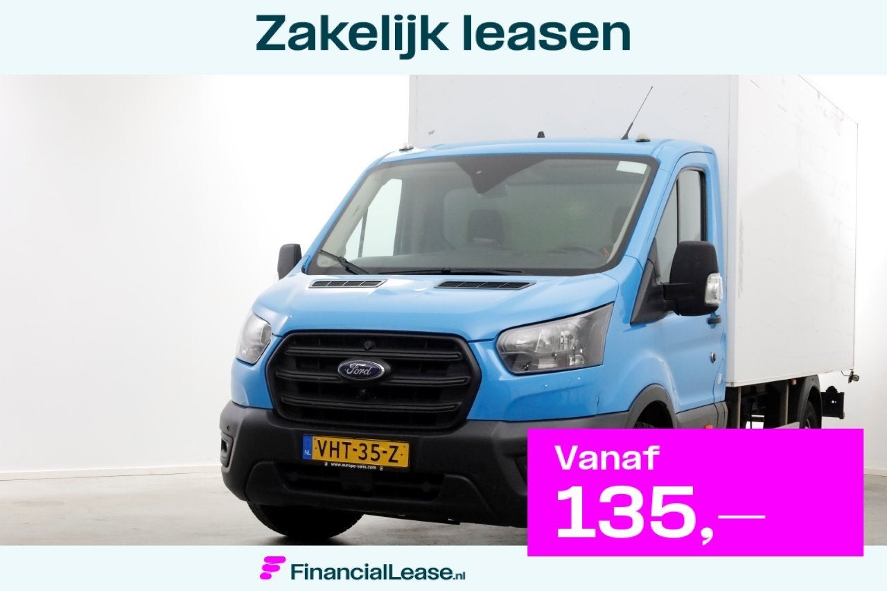 Ford Transit 350 2.0 TDCI 130pk E6 Bakwagen met achterdeuren, Voorwielaandrijving, Dealer onderhouden, 15 km/l, Euro 6