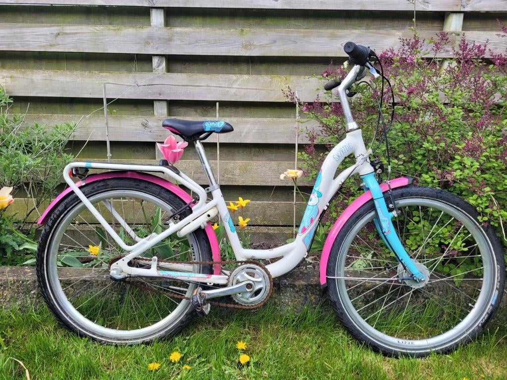 Puky skyride 24 inch meisjesfiets - rijdt goed, Ophalen, Gebruikt, 24 inch, Versnellingen
