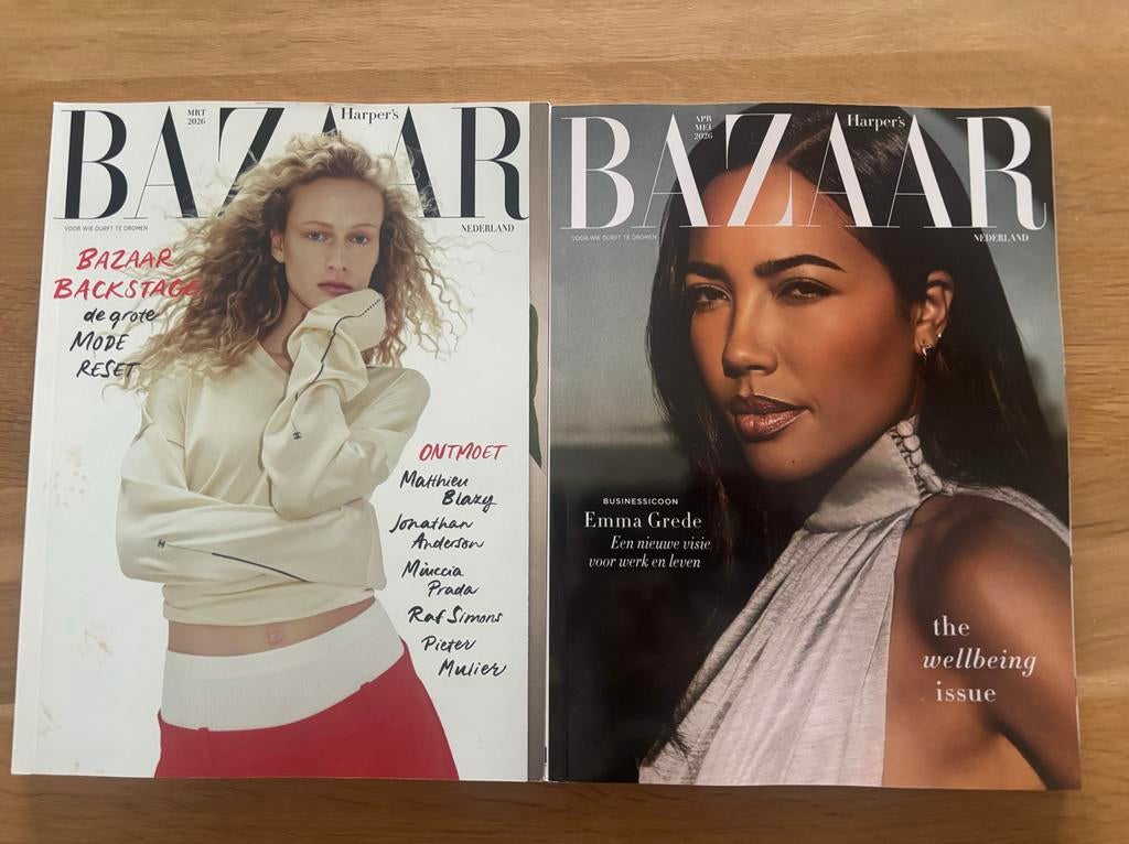 2x Harper's Bazaar Nederland - 2026, Boeken, Tijdschriften en Kranten, Nieuw, Glossy, Ophalen of Verzenden