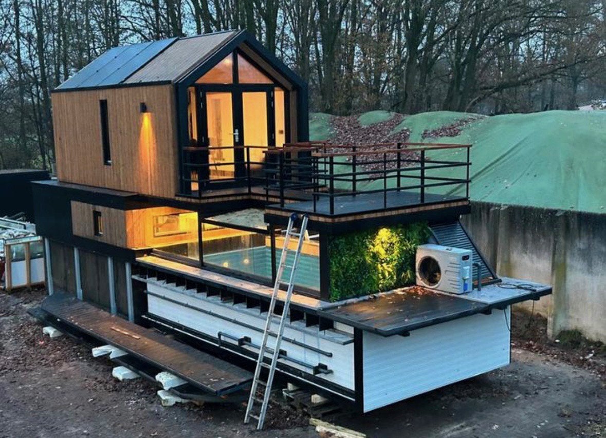 tiny house home tinyhome tinyhouse chalet mantelzorgwoning, Tot en met 3