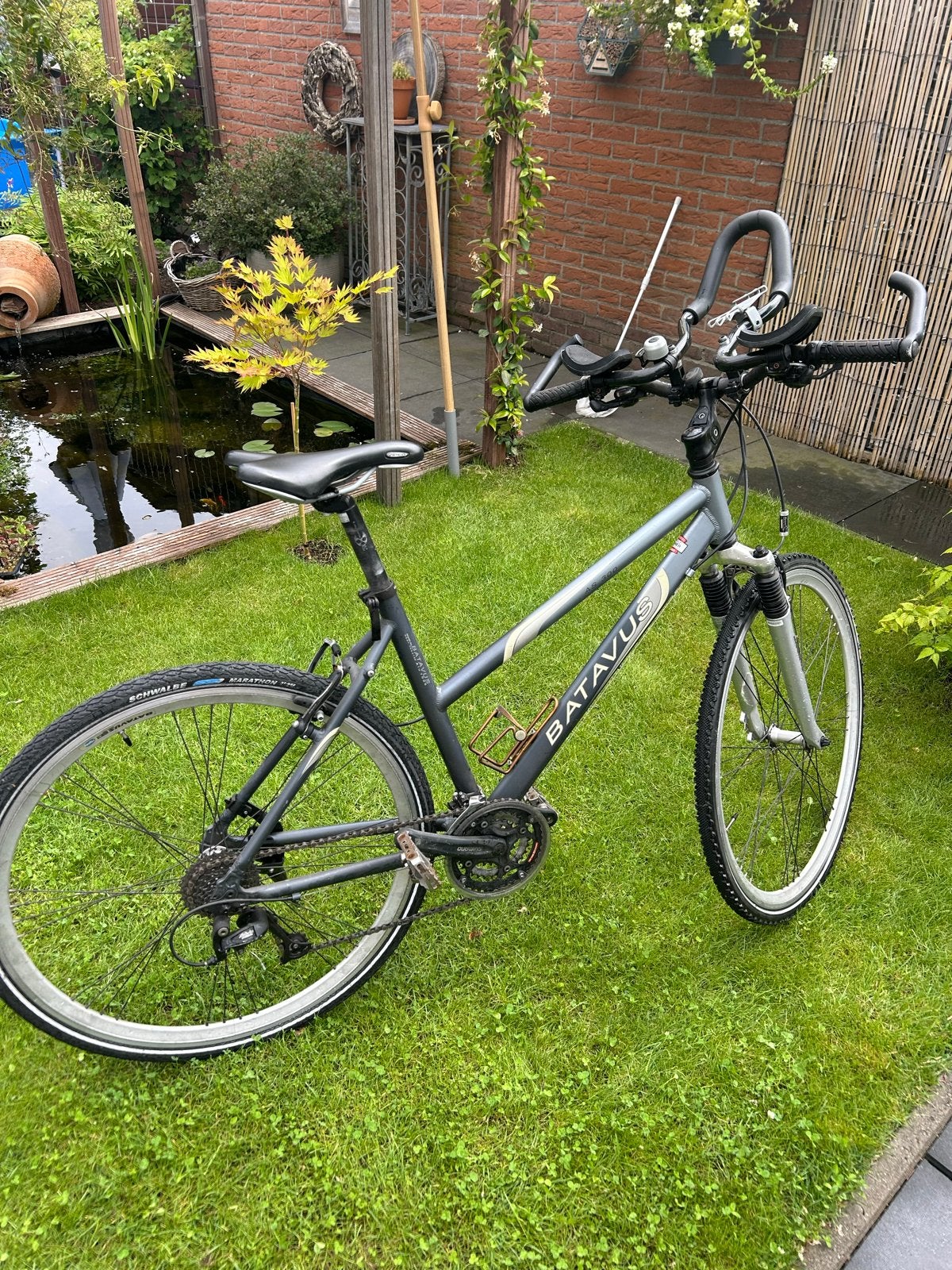 Batavus Heat Treated Alu 7005 Hybride Damesfiets, Ophalen of Verzenden, Gebruikt, 28 inch, Batavus
