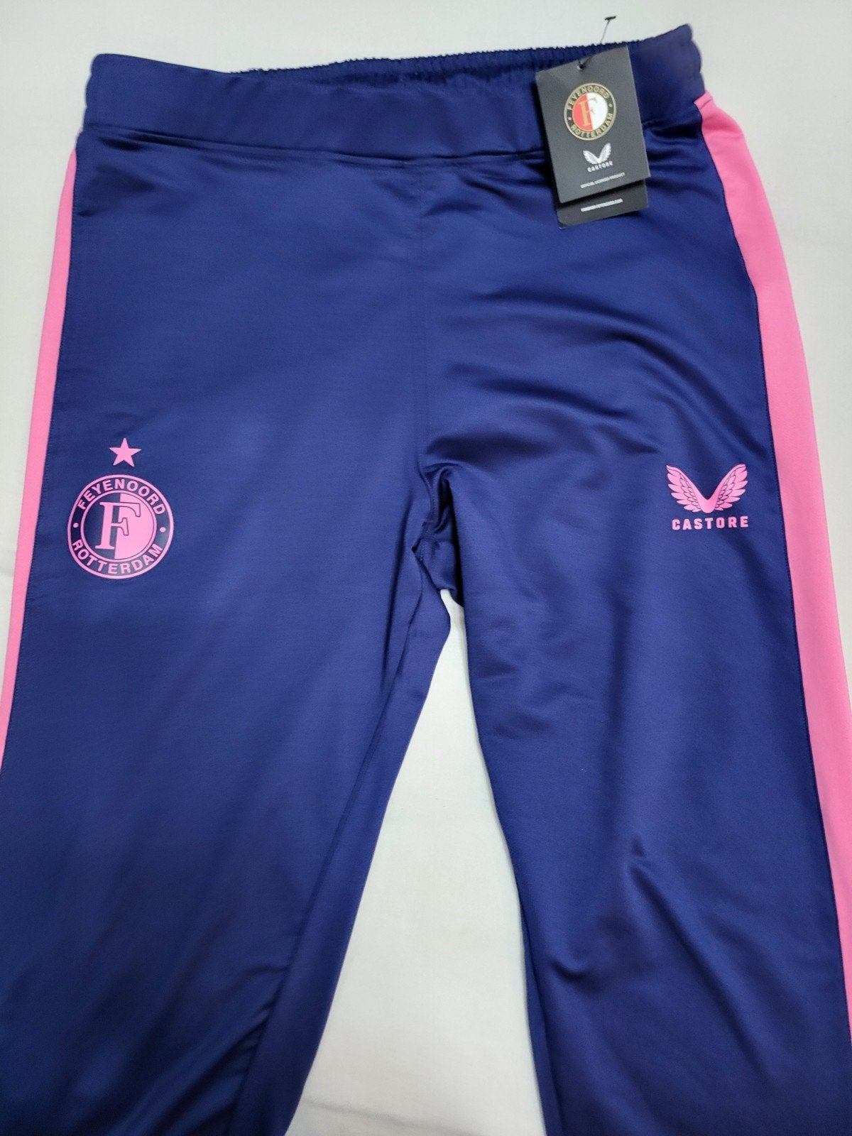Feyenoord broek nieuw maat L, Blauw, Nieuw, Ophalen of Verzenden, Castore