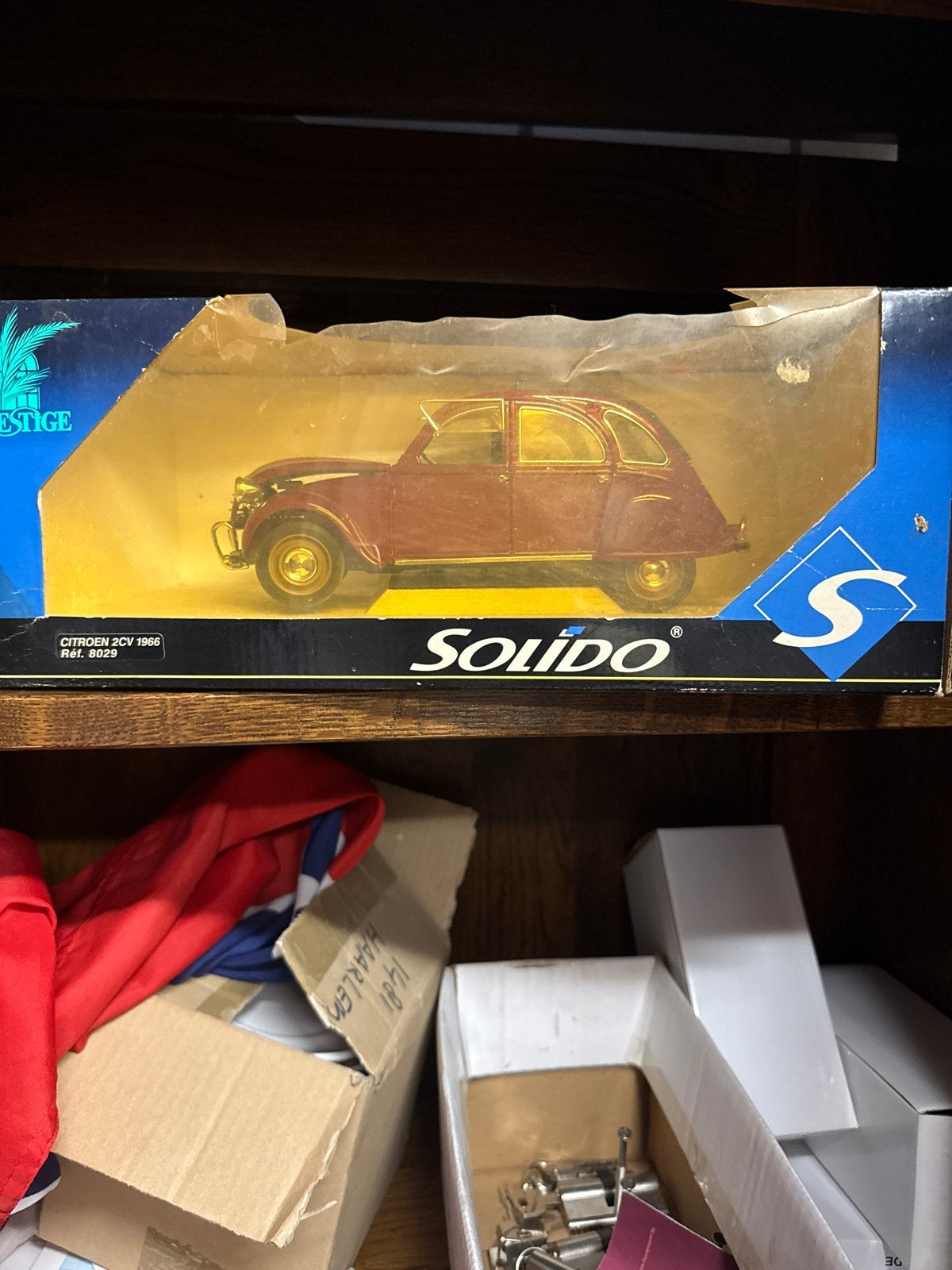 Solido Citroën 2CV 1966 modelauto in doos, Verzenden, Nieuw, Auto, Overige merken