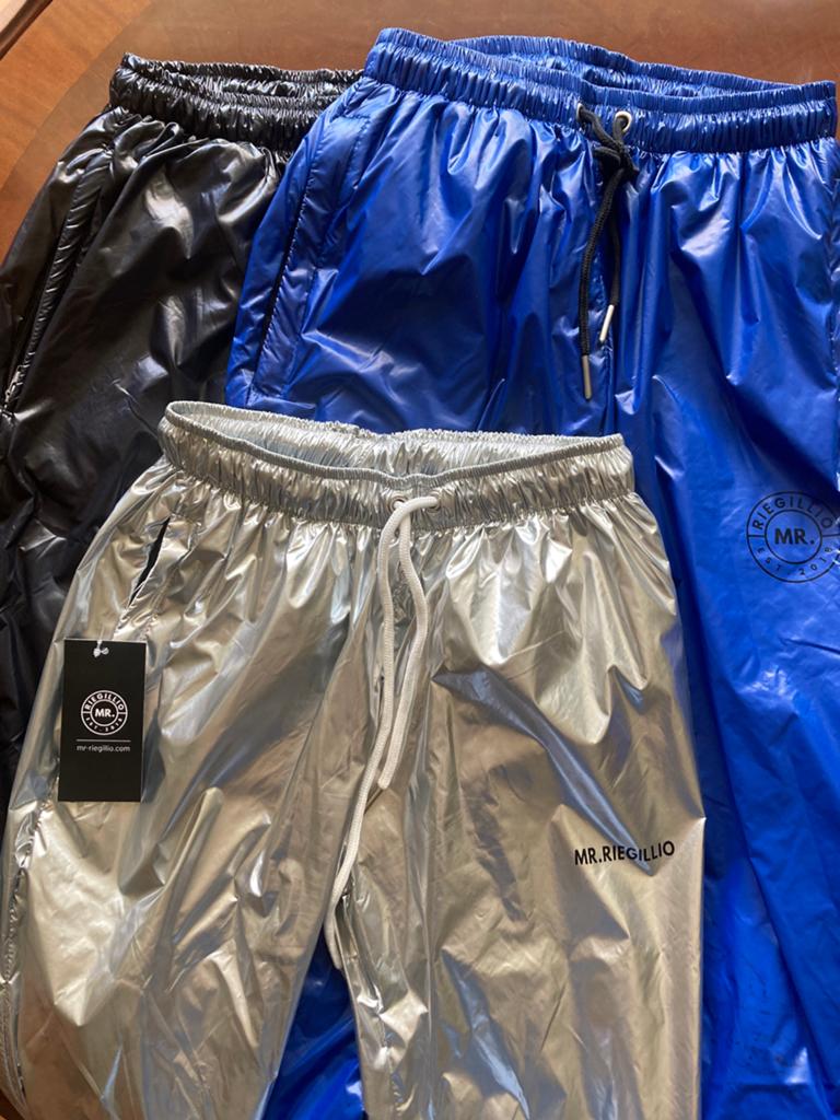 3 stuks Mr Riegillio track pants mt L in 1koop €90 incl verz, Ophalen of Verzenden, Zo goed als nieuw, Maat 52/54 (L), Overige kleuren