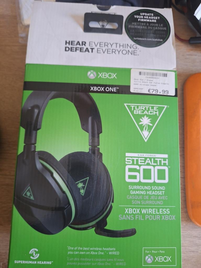 Turtle Beach Stealth 600 Headset voor Xbox One, Spelcomputers en Games, Overige typen, Ophalen of Verzenden, Zo goed als nieuw