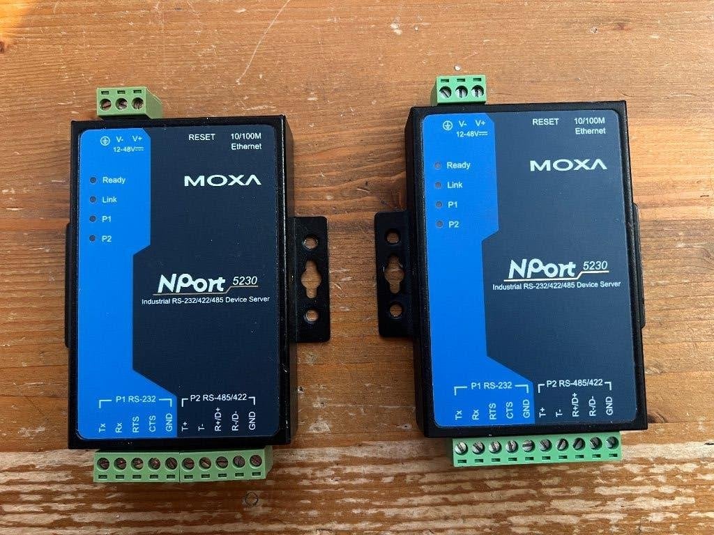Moxa Nport 5230 ethernet-serieel converter, Ophalen of Verzenden, Gebruikt