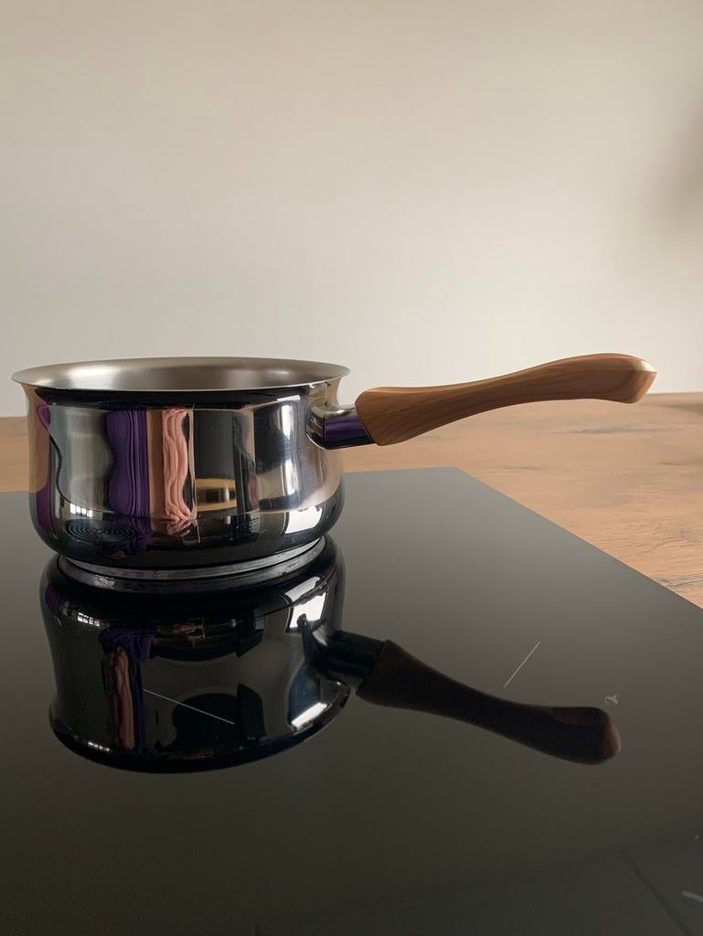 BK steelpan KRISTAL Vintage Edelstaal 18/10, Huis en Inrichting, Keuken | Potten en Pannen, Ophalen of Verzenden, Gebruikt, Rvs