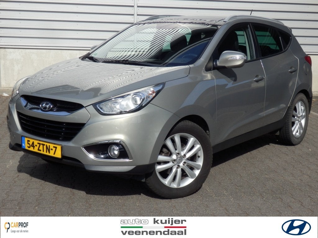 Hyundai ix35 2.0i 4WD i-Catcher I Automaat I Trekhaak I, Gebruikt, Zwart, 4 cilinders, Met garantie (alle)