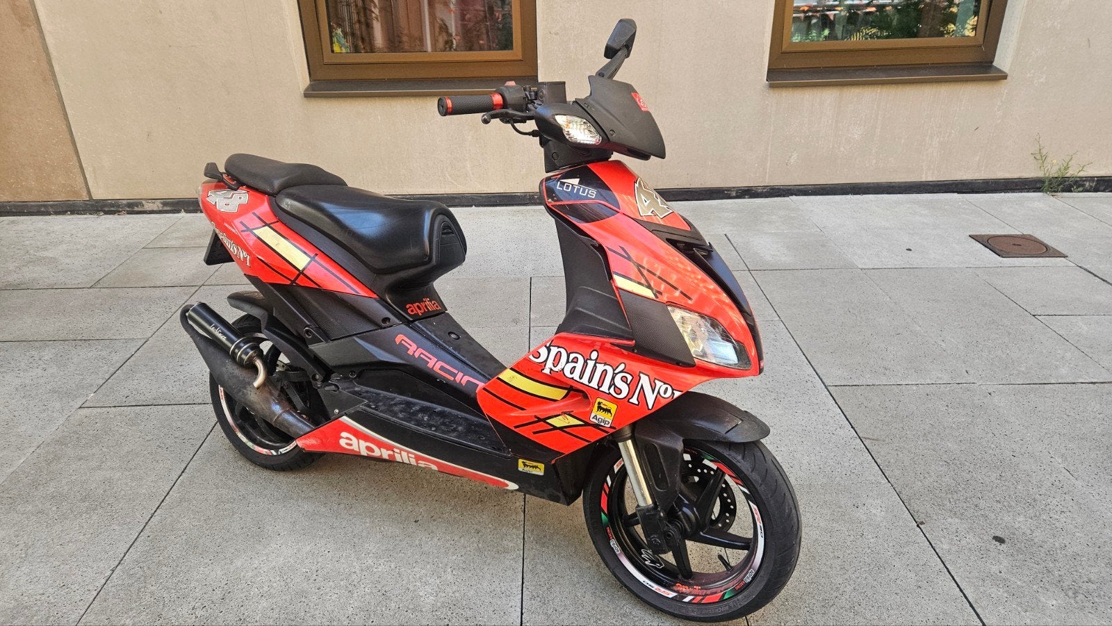Aprilia Factory SR50, Fietsen en Brommers, Scooters | Aprilia, Ophalen, Gebruikt, SR 50, Benzine