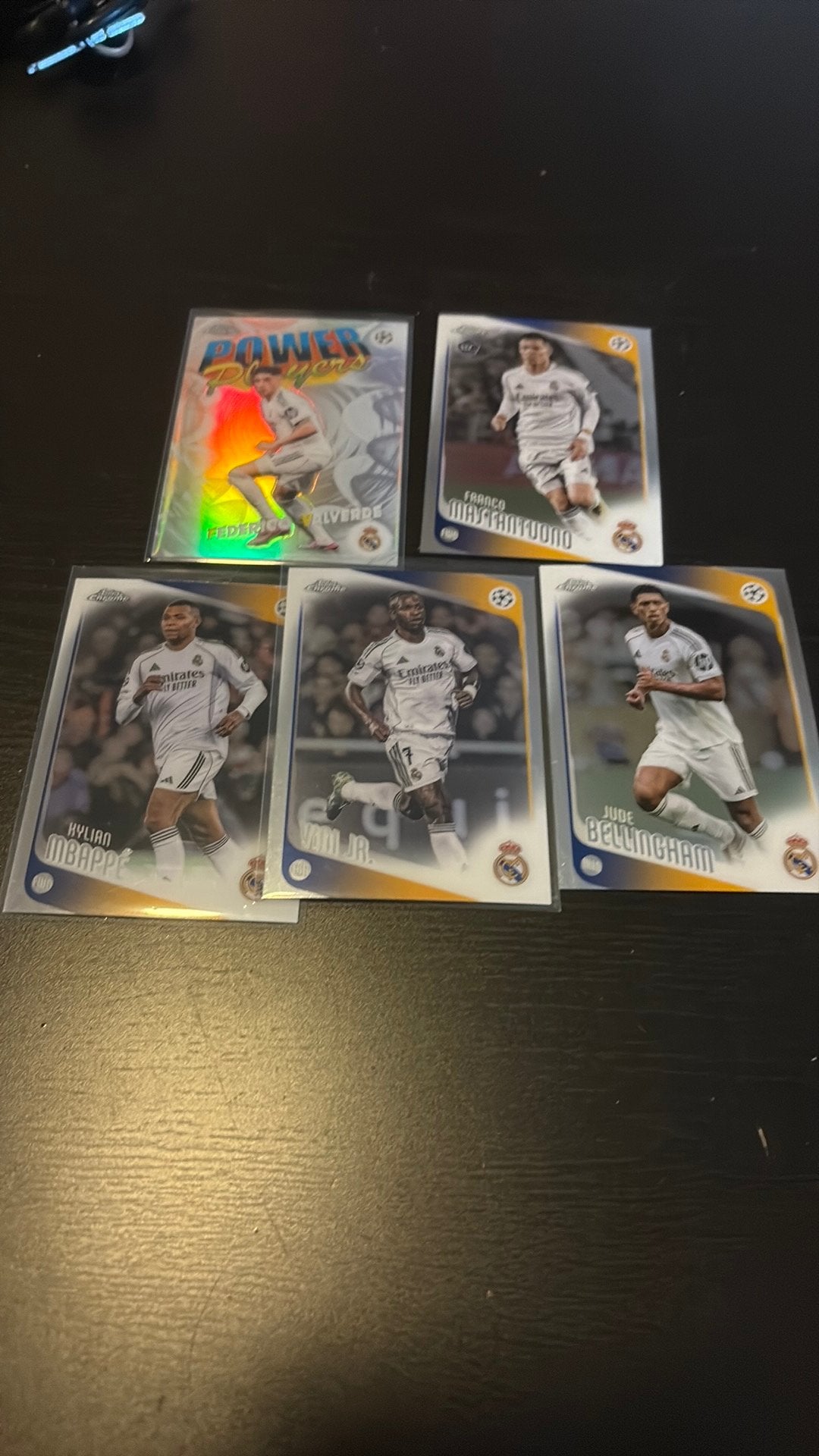 Topps Chrome ucc Real Madrid, Ophalen of Verzenden, Zo goed als nieuw, Plaatje