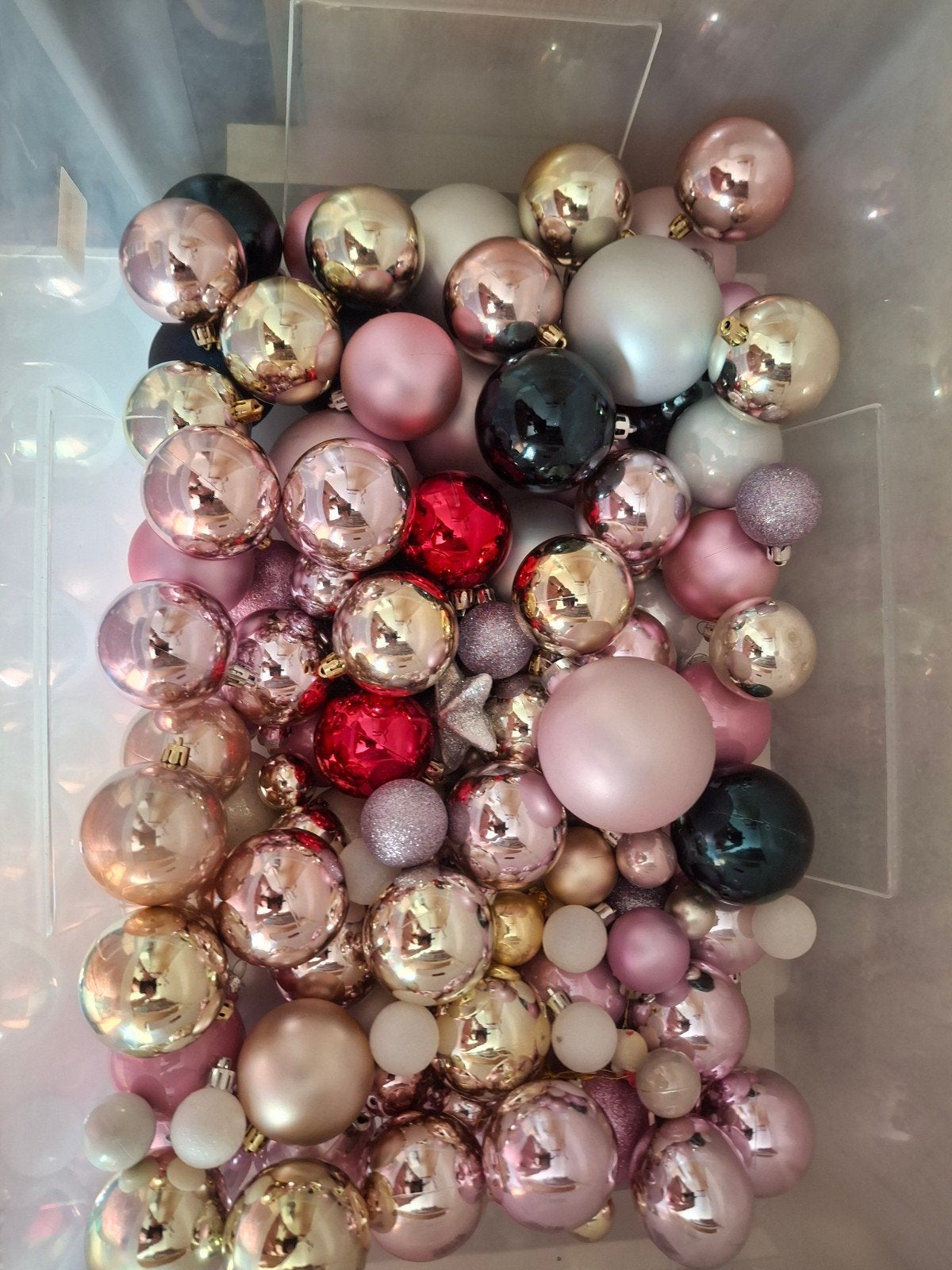 kerstballen, Ophalen